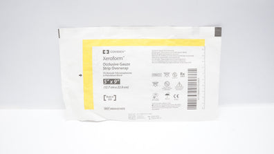 Covidien 8884431605 Xeroform Occlusive Gauze Strip Overwrap 5 x 9inch (x)
